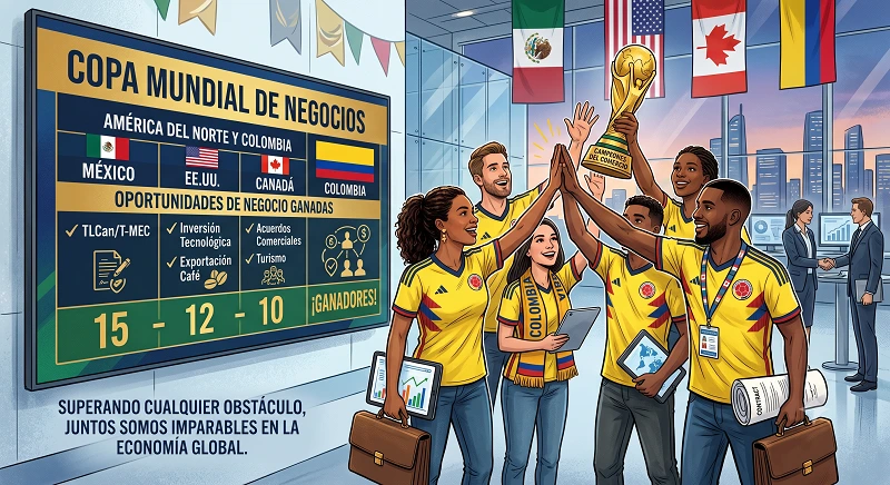 El otro Mundial: oportunidades de negocio para Colombia en Norteamérica