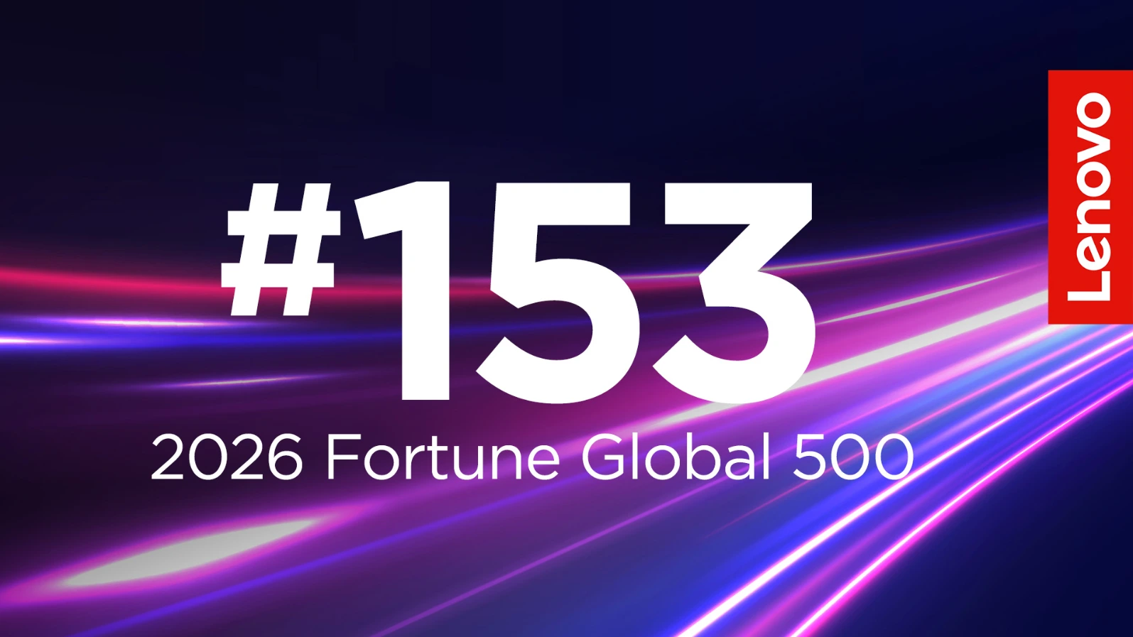 Lenovo escala al puesto 153 en Fortune Global 500 gracias a la IA